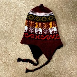 CHULLO. alpaca hat from Peru